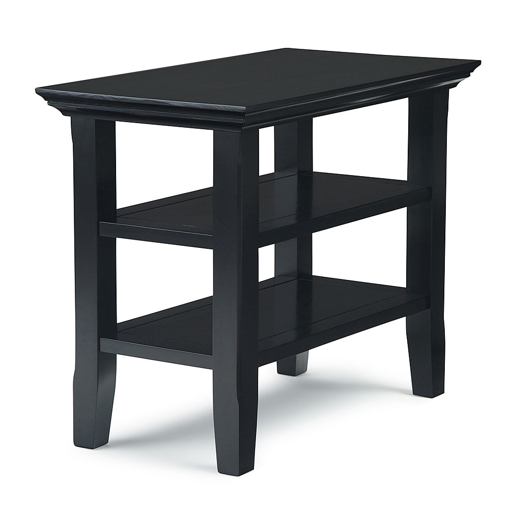 Simpli Home - Acadian Narrow Side Table - Black_1