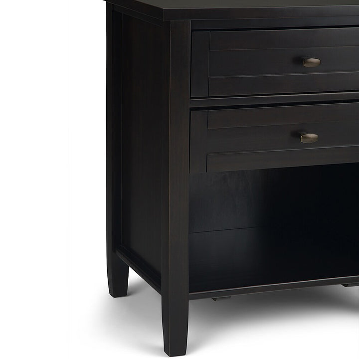 Simpli Home - Warm Shaker Bedside Table - Hickory Brown_5
