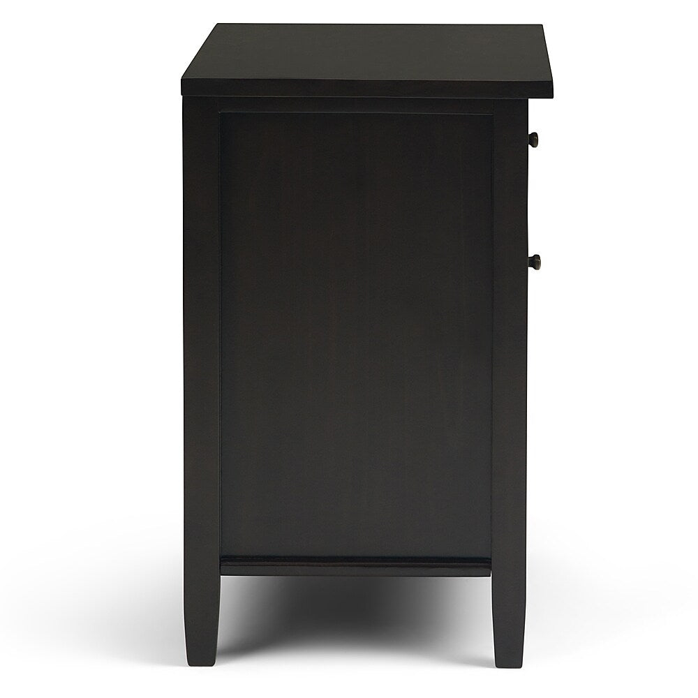 Simpli Home - Warm Shaker Bedside Table - Hickory Brown_4