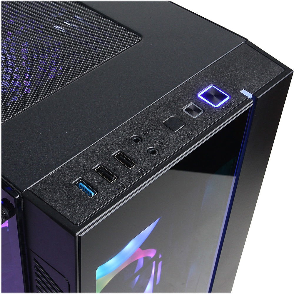 CyberPowerPC - Gamer Master Gaming Desktop - AMD Ryzen 3 3100 - 8GB Memory - NVIDIA GeForce RTX 3050 - 500GB SSD - Black_1