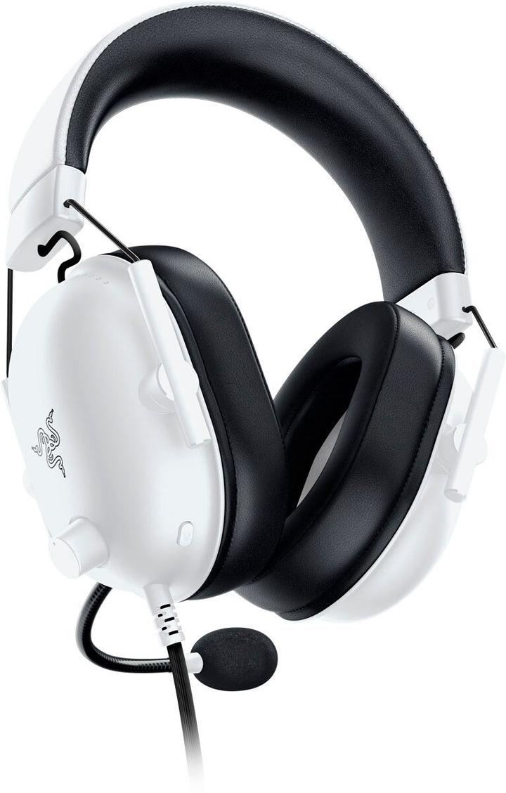 Razer - BlackShark V2 X Wired 7.1 Surround Sound Gaming Headset for PC, PS5, PS4, Switch, Xbox X|S, and Xbox One - White_4