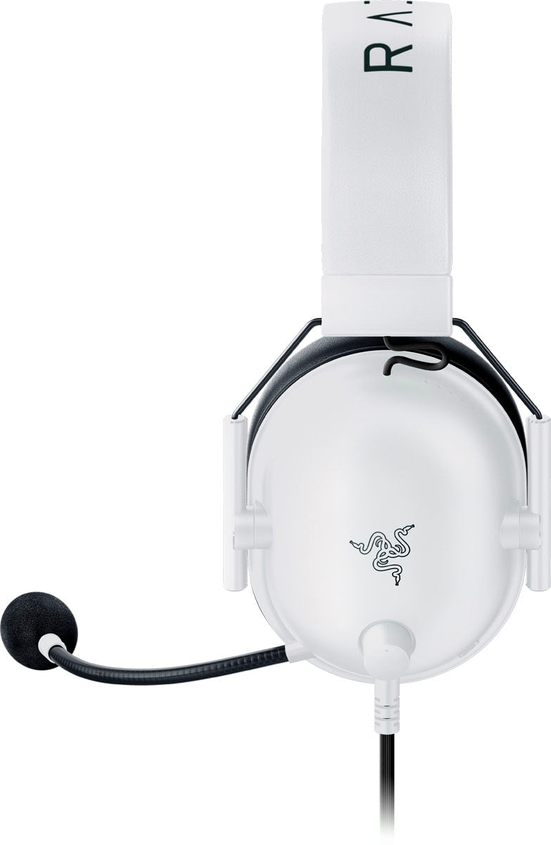 Razer - BlackShark V2 X Wired 7.1 Surround Sound Gaming Headset for PC, PS5, PS4, Switch, Xbox X|S, and Xbox One - White_2
