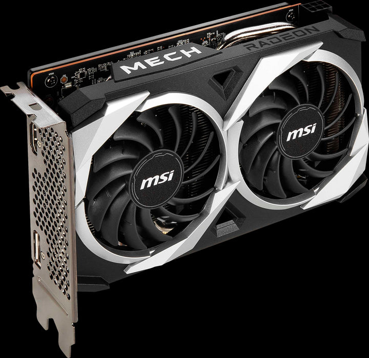 MSI - AMD Radeon RX 6500 XT Mech 2X 4G OC - 4GB GDDR6 - PCI Express 4.0 - Graphics Card_1