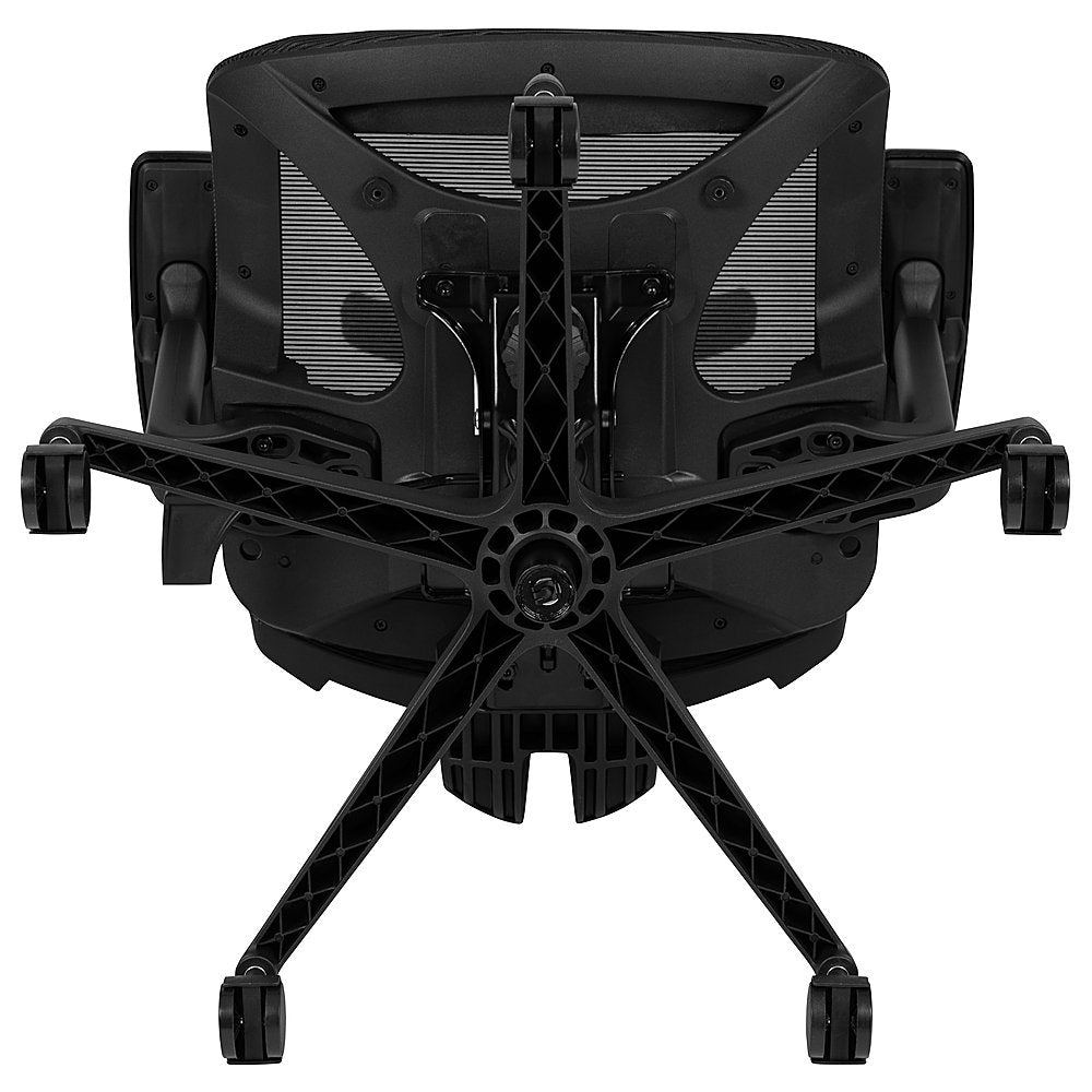 Flash Furniture - Ergonomic Mesh Office Chair-Synchro-Tilt, Pivot Headrest, Adjustable Arms - Black_5