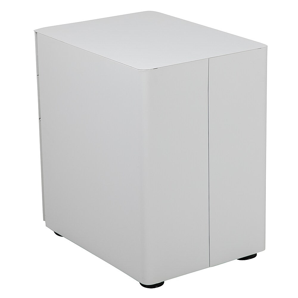 Flash Furniture - Modern 3-Drawer Mobile Locking Filing Cabinet Storage Organizer - White_11