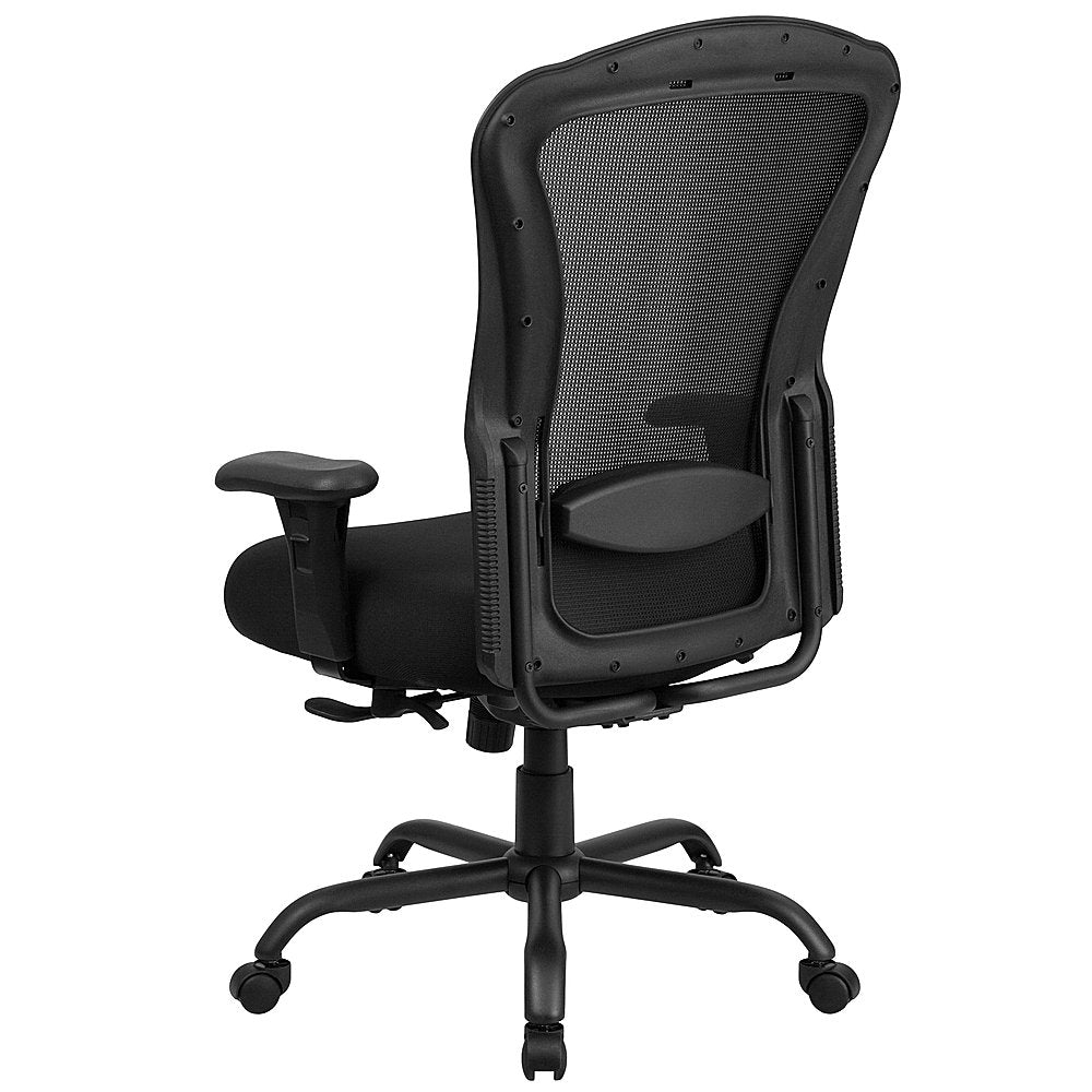 Flash Furniture - HERCULES Series 24/7 Intensive Use Big & Tall 400 lb. Rated Mesh Multifunction Synchro-Tilt Ergonomic Office Chair - Black_3