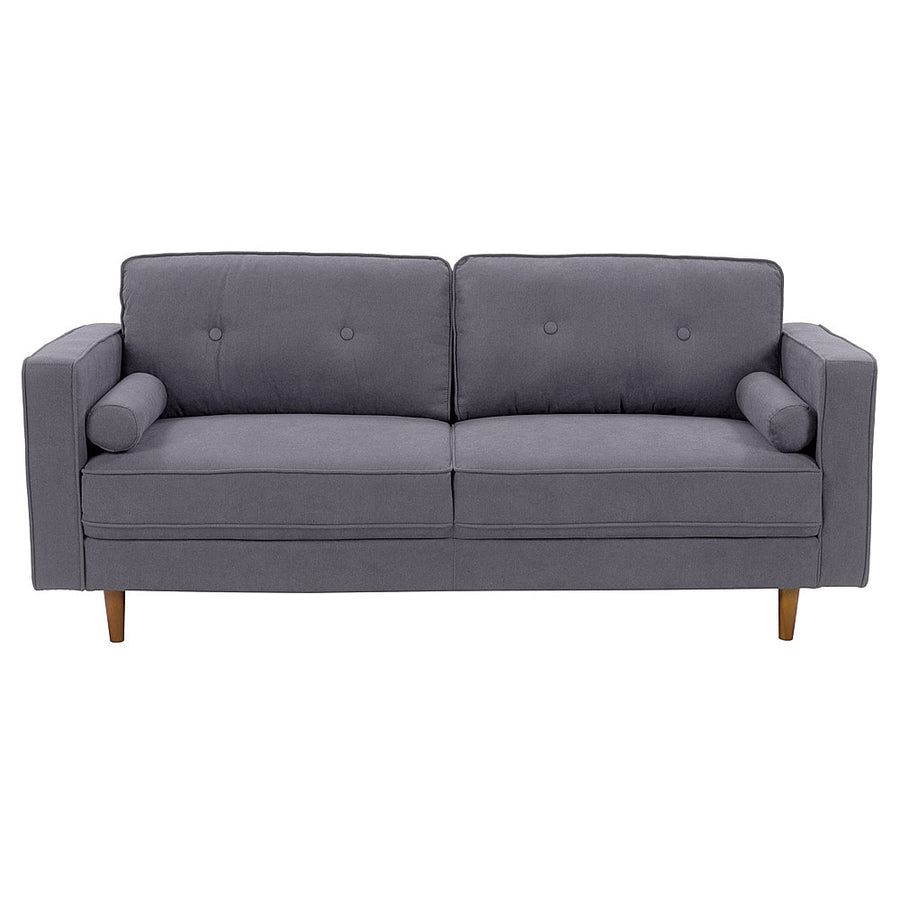 CorLiving - Mulberry 3-Seat Fabric Upholstered Modern Sofa - Grey_0