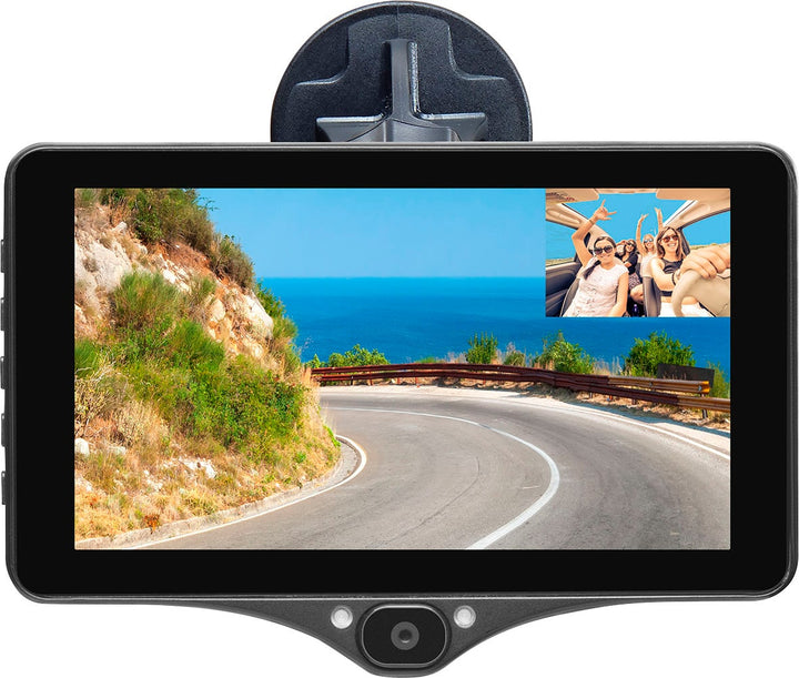 BOSS Audio - Car Dual Dash Cam and Rear Camera - Black_0