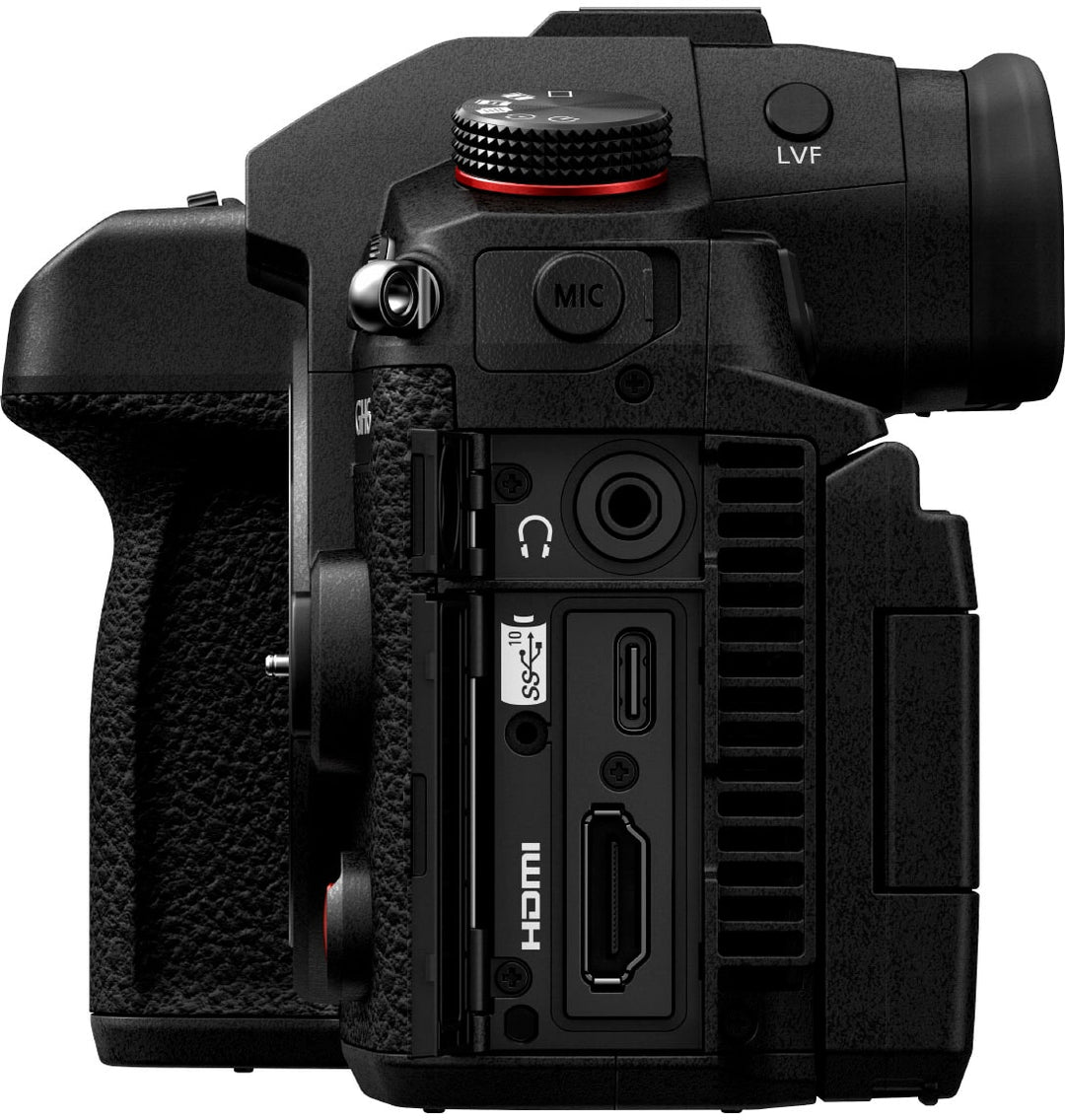 Panasonic - LUMIX GH6 Mirrorless Camera with 12-60mm F/2.8-4.0 Leica Lens - Black_6
