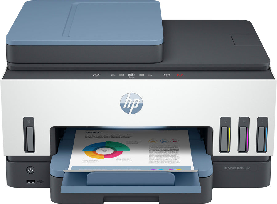 HP - Smart Tank 7602 Wireless All-In-One Inkjet Printer - Dark Surf Blue_0