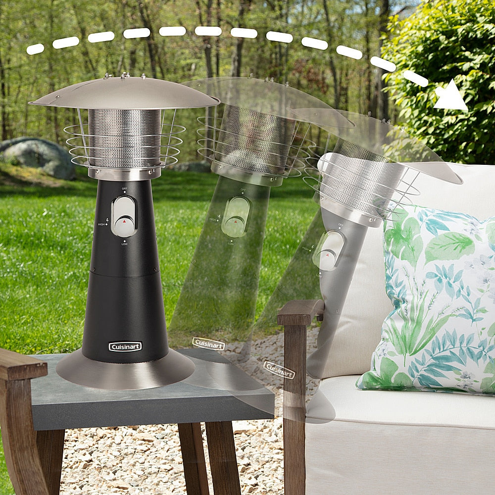 Cuisinart - Portable Tabletop Patio Heater - Stainless Steel_3