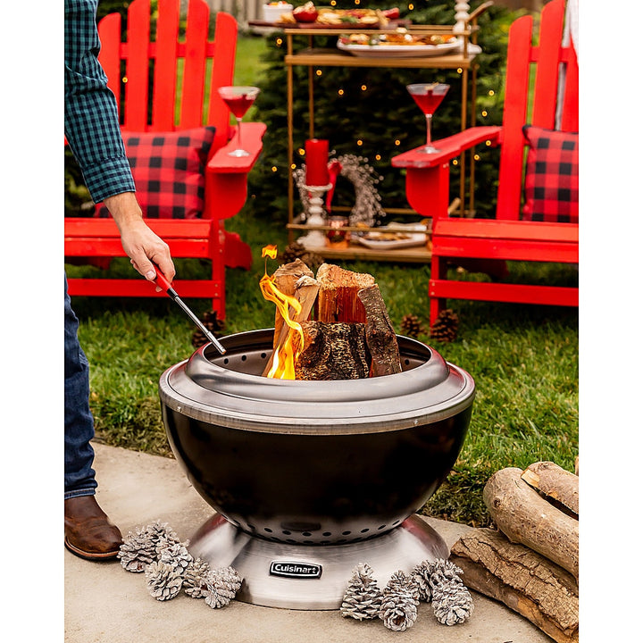 Cuisinart - Cleanburn Fire Pit - Black_7