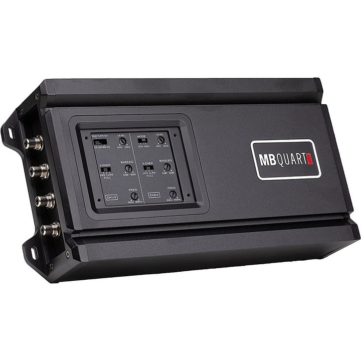 MB Quart - Reference 280W Class D 4-Channel Amplifier - Black_1