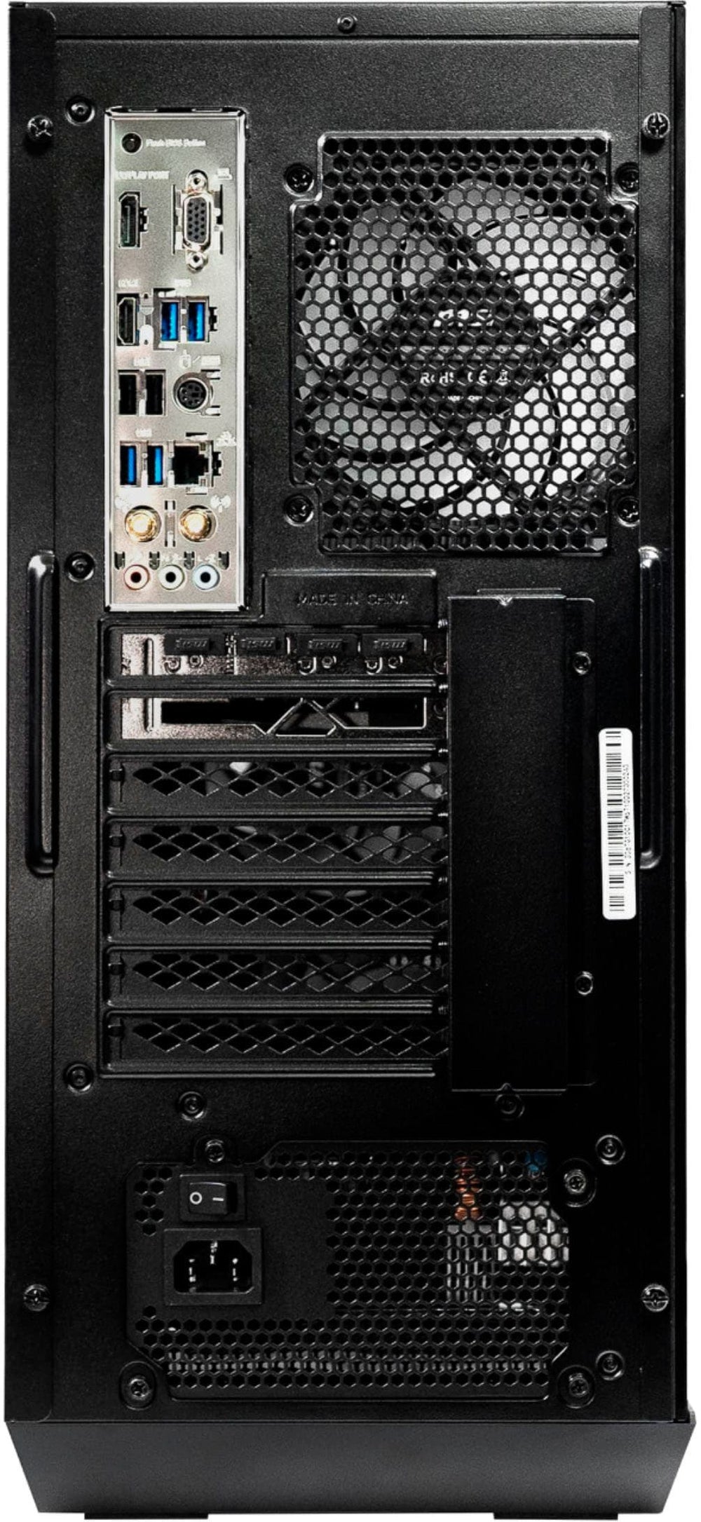 MSI - Aegis ZS Gaming Desktop - AMD Ryzen - R5-5600G - 16GB Memory - RX 6600XT - 1TB SSD - Black_1