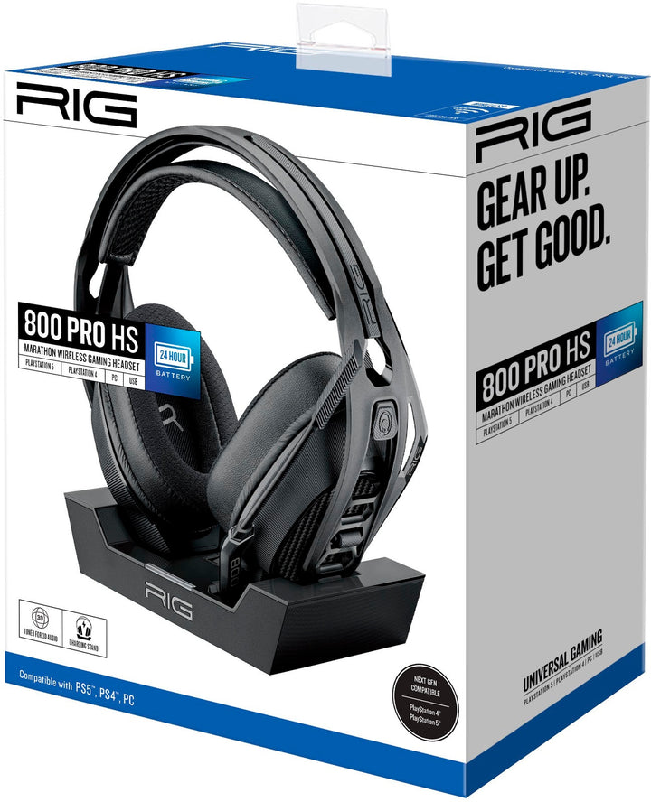 RIG - 800 Pro HS Wireless Headset and Base Station for PS4|PS5, PC, USB - Black_4