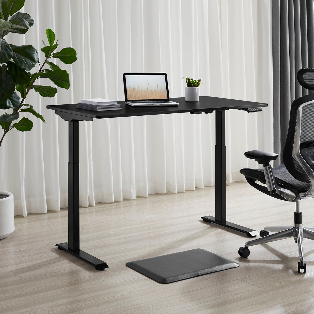 Insignia™ - Adjustable Standing Desk with Electronic Controls - 55.1" wide - Black_9
