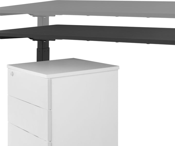 Insignia™ - Adjustable Standing Desk with Electronic Controls - 55.1" wide - Black_7