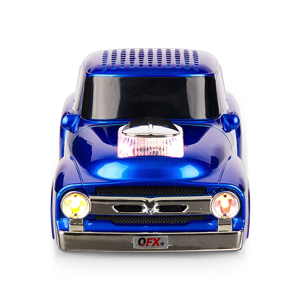 QFX - 3" BT Speaker FD Truck with TWS - Blue_1