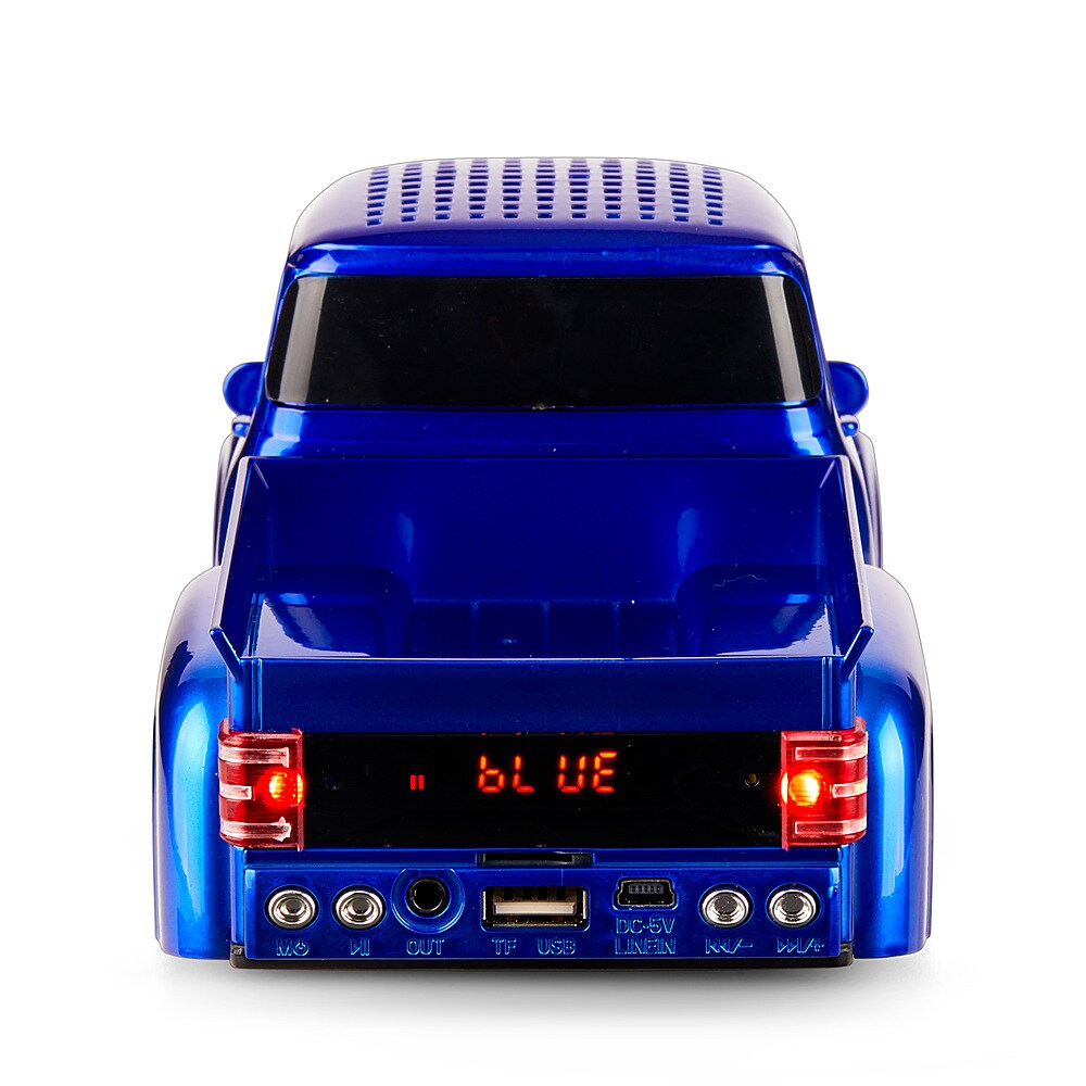 QFX - 3" BT Speaker FD Truck with TWS - Blue_4