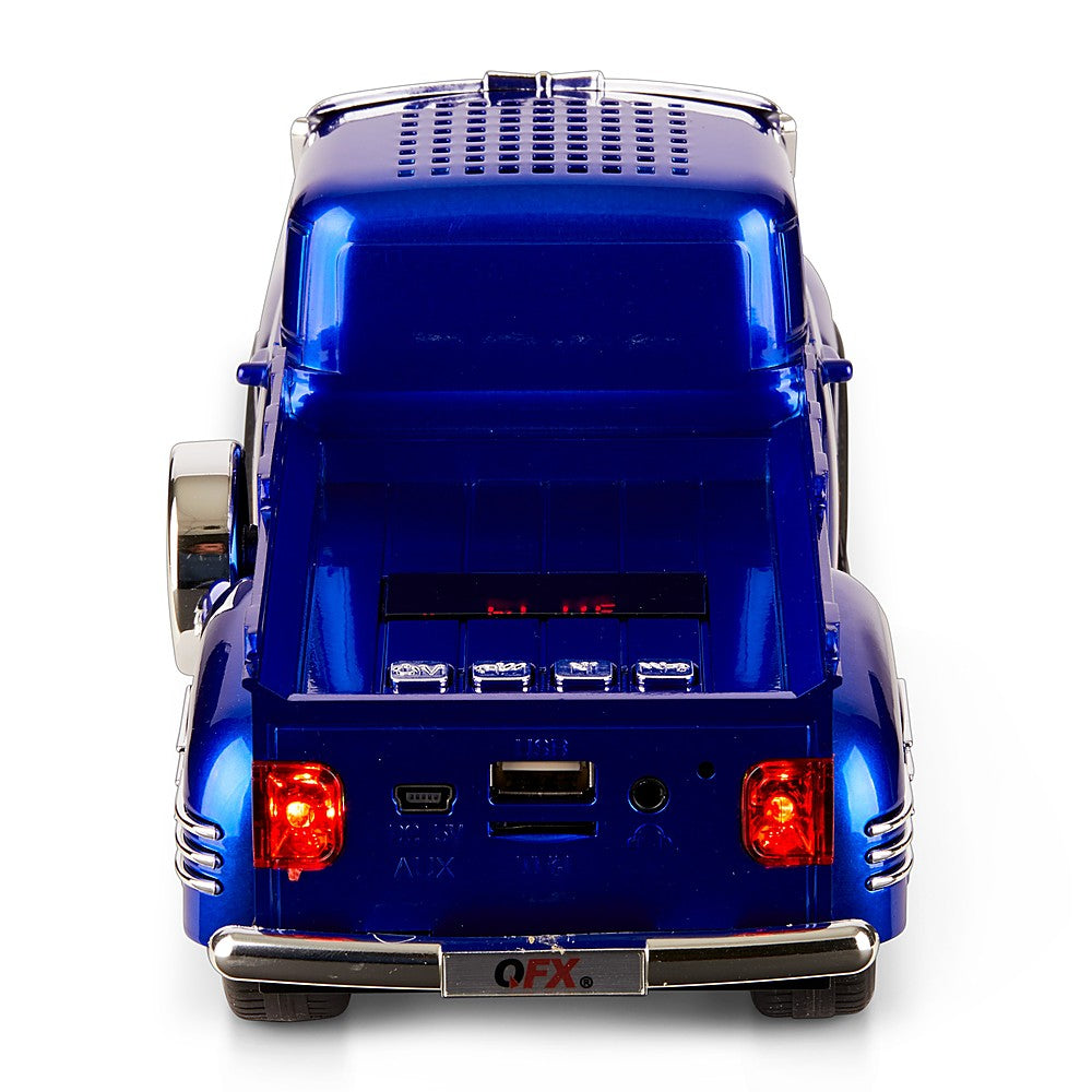 QFX - 3" BT Speaker CH Truck with TWS - Blue_1