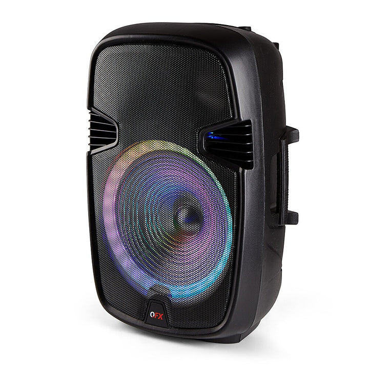 QFX - 15" BT Speaker Recharge  with LED Lights - Black_2