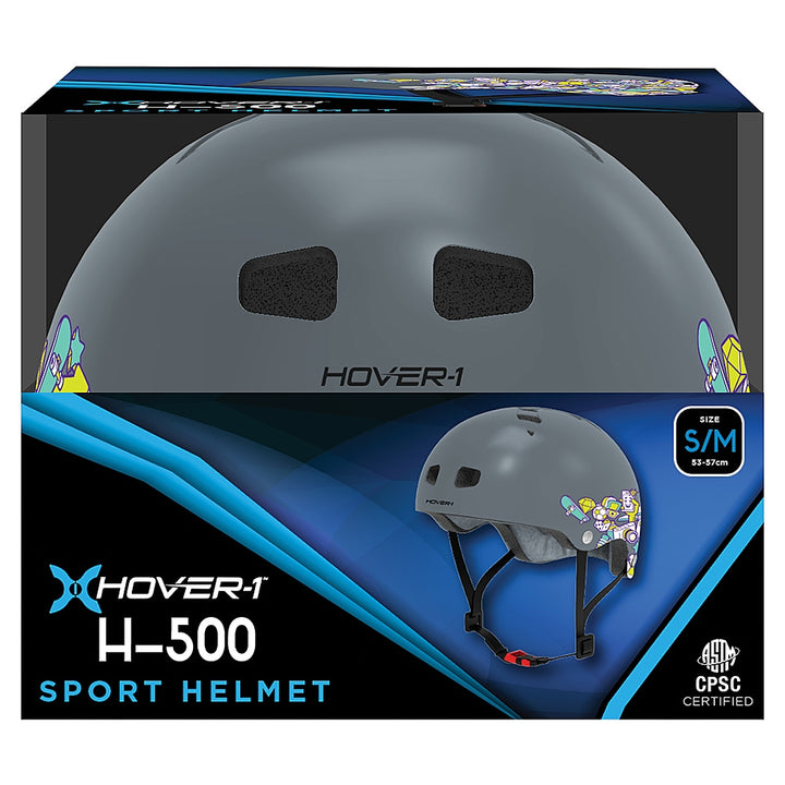 Hover-1 - Kids Sport Helmet - Size Medium - Gray_3