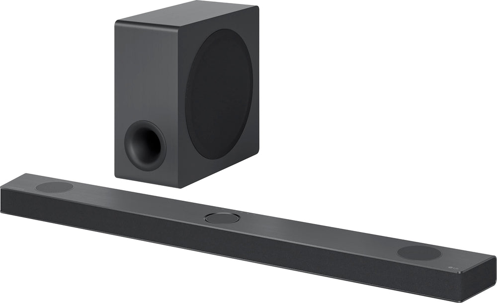 LG - 5.1.3 Channel Soundbar with Wireless Subwoofer, Dolby Atmos and DTS:X - Black_1