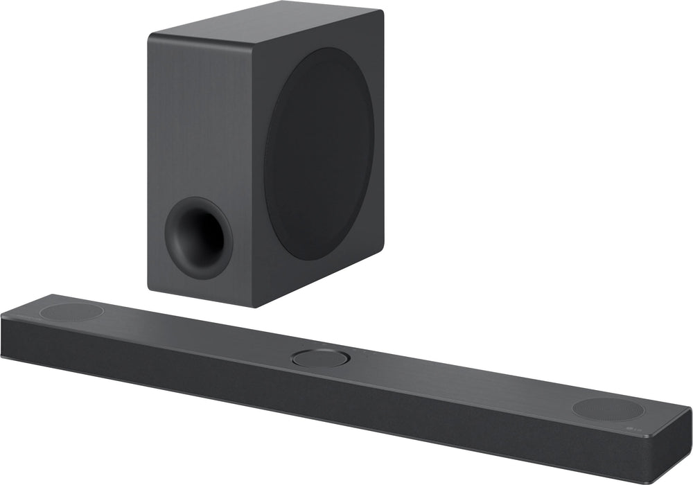 LG - 3.1.3 Channel Soundbar with Wireless Subwoofer, Dolby Atmos and DTS:X - Black_1