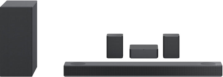 LG - 5.1.2 Channel Soundbar with Wireless Subwoofer, Dolby Atmos and DTS:X - Black_2