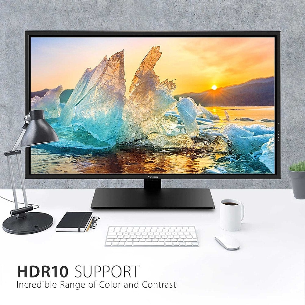 ViewSonic - 43" LED 4K UHD Monitor with HDR (DisplayPort, mini DisplayPort, HDMI)_1