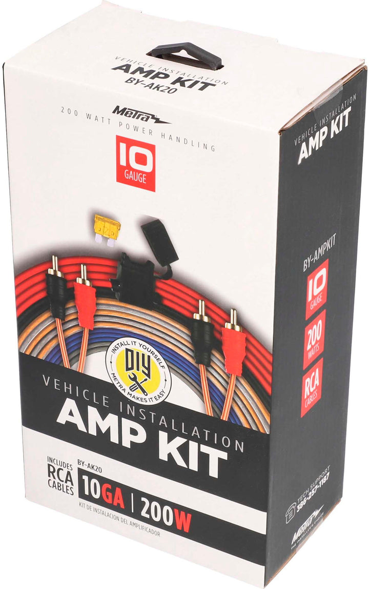 Metra - 10 AWG Amp Kit - Multi_1