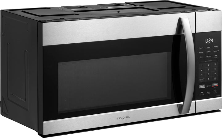 Insignia™ - 1.7 Cu. Ft. Over-the-Range Microwave - Stainless steel_1