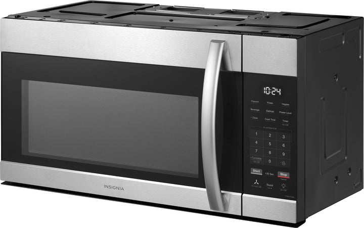Insignia™ - 1.7 Cu. Ft. Over-the-Range Microwave - Stainless steel_2