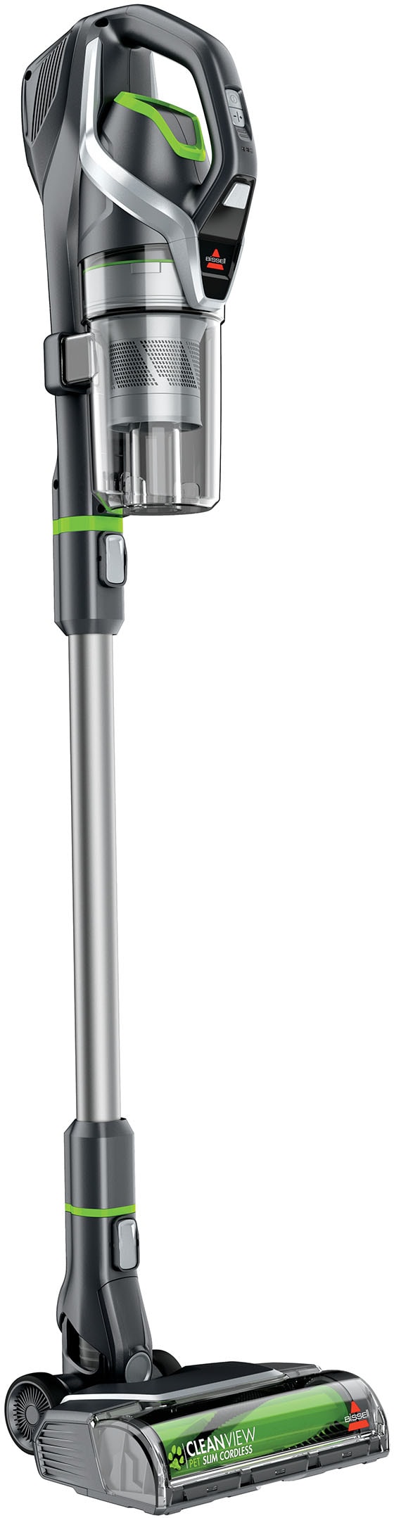 BISSELL - CleanView Pet Slim Cordless Stick Vacuum - Silver/Titanium with ChaCha Live Accents_5