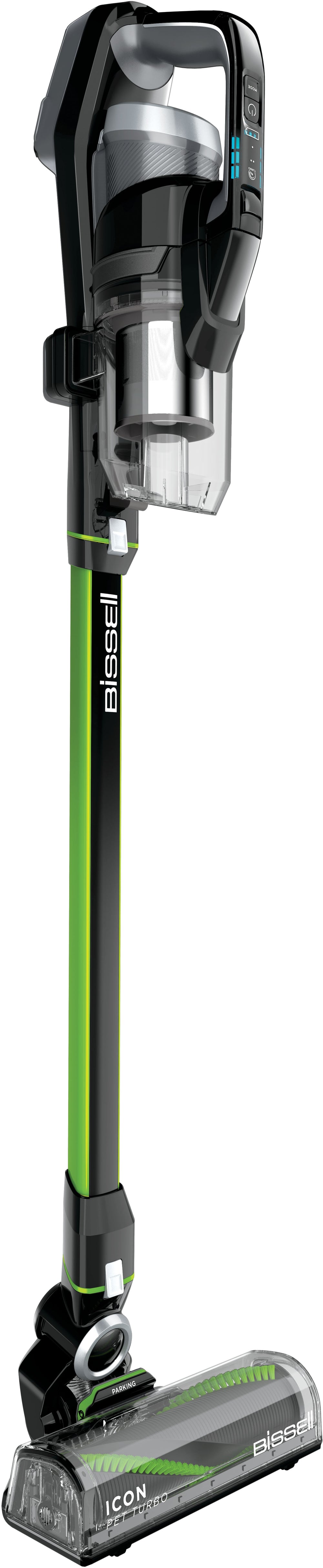 BISSELL ICONPET TURBO EDGE Cordless Stick Vacuum - Black, Cha Cha Lime_1