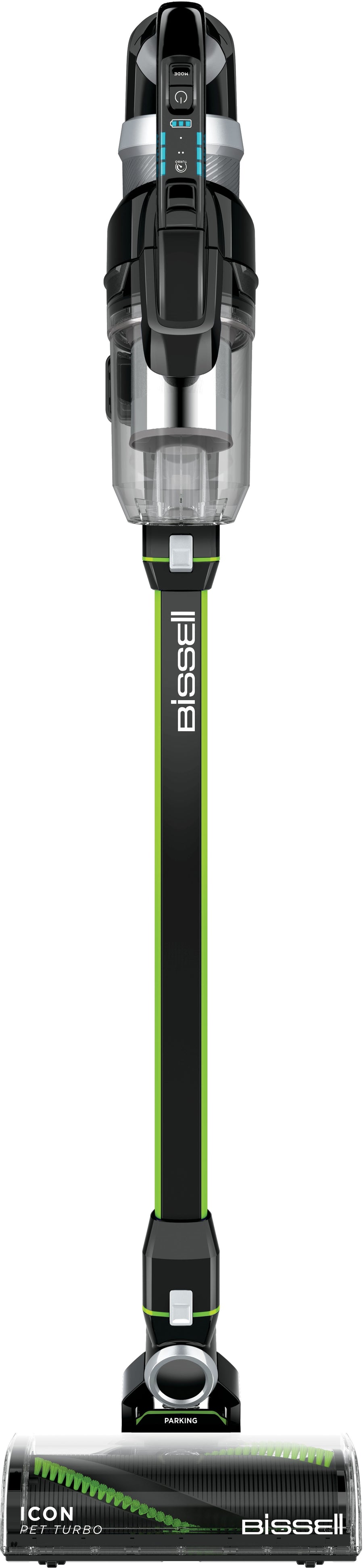 BISSELL ICONPET TURBO EDGE Cordless Stick Vacuum - Black, Cha Cha Lime_0