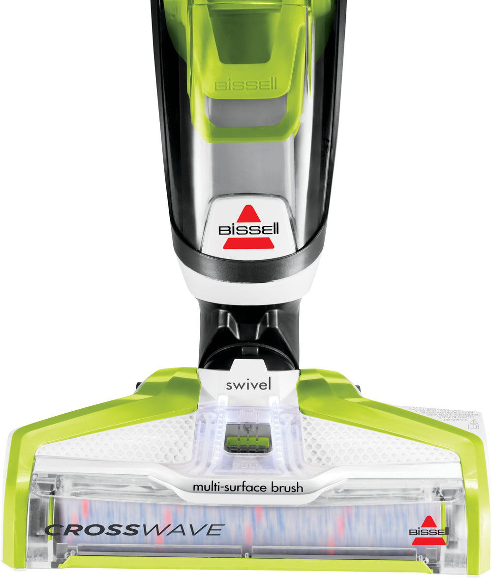 BISSELL CrossWave All-in-One Multi-Surface Wet Dry Upright Vacuum - Molded White, Titanium and Cha Cha Lime Green_1