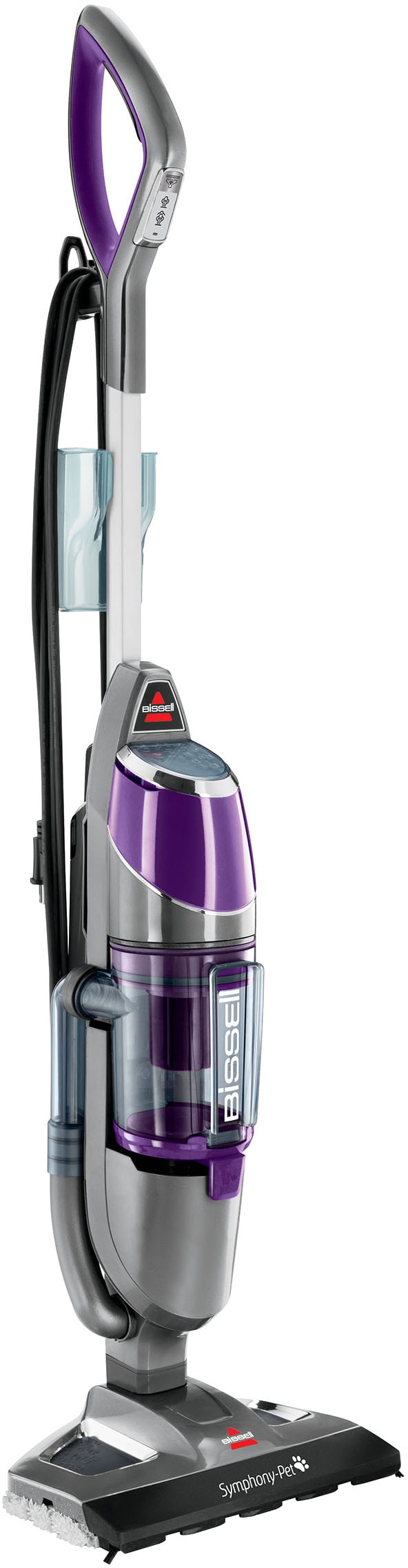 BISSELL - Symphony Pet All-in-One Vacuum and Steam Mop - Grey and Purple_1
