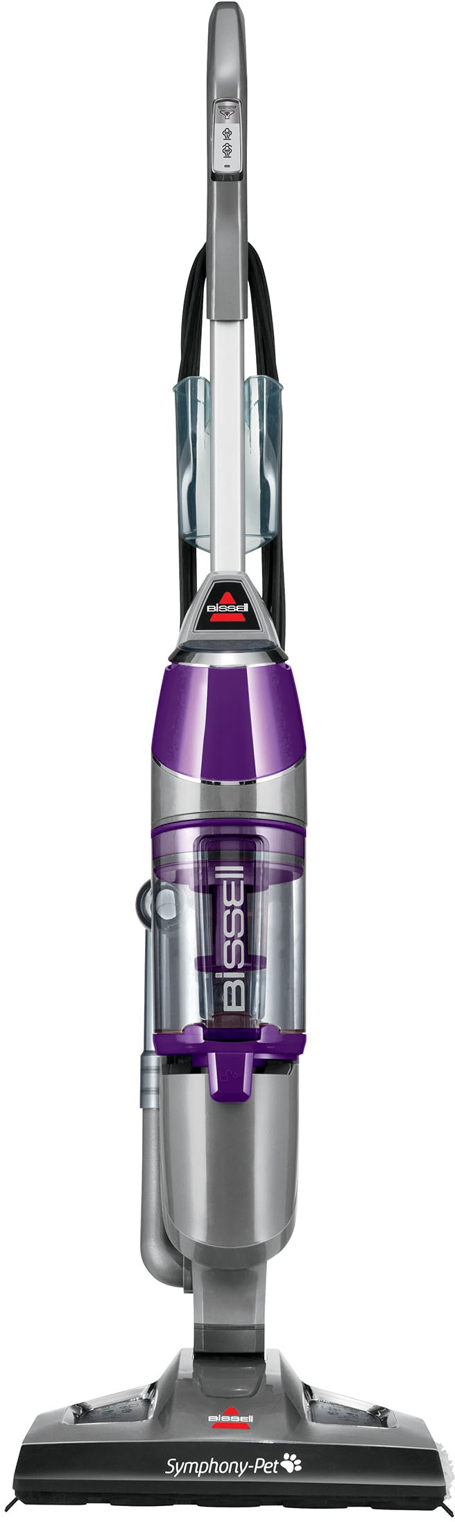 BISSELL - Symphony Pet All-in-One Vacuum and Steam Mop - Grey and Purple_0