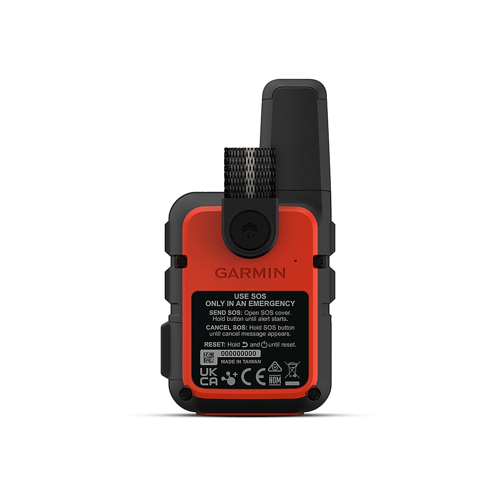 Garmin - inReach Mini 2 Compact Satellite Communicator 1.3" GPS with Built-In Bluetooth - Flame Red_5