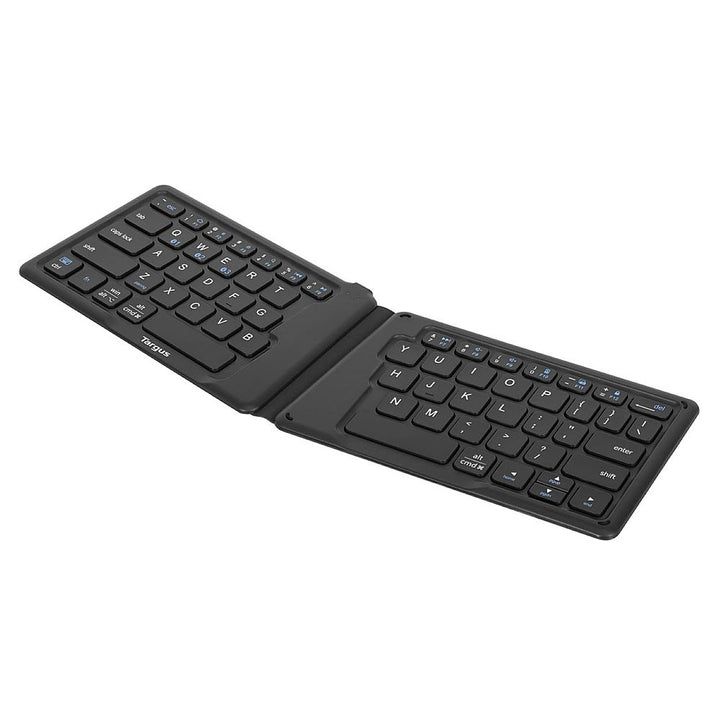 Targus - Ergonomic Foldable Bluetooth Antimicrobial Keyboard - Black_2