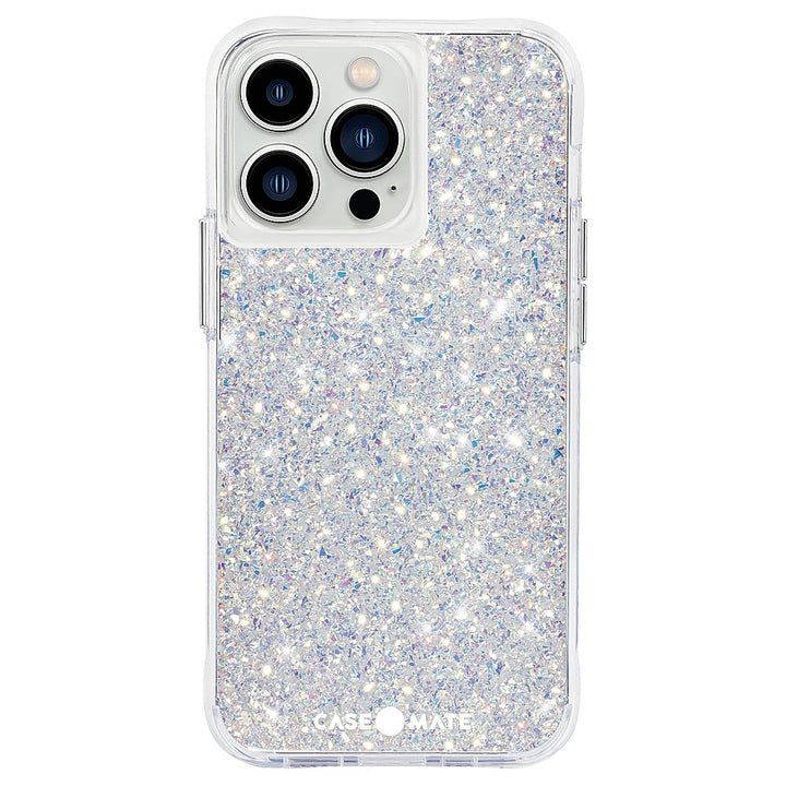 Case-Mate - Twinkle Hardshell Case w/ Antimicrobial for iPhone 13 Pro - Stardust_0