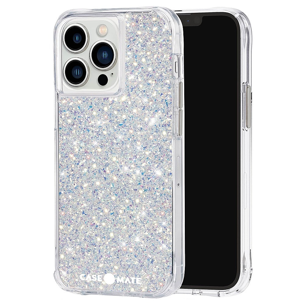 Case-Mate - Twinkle Hardshell Case w/ Antimicrobial for iPhone 13 Pro - Stardust_4