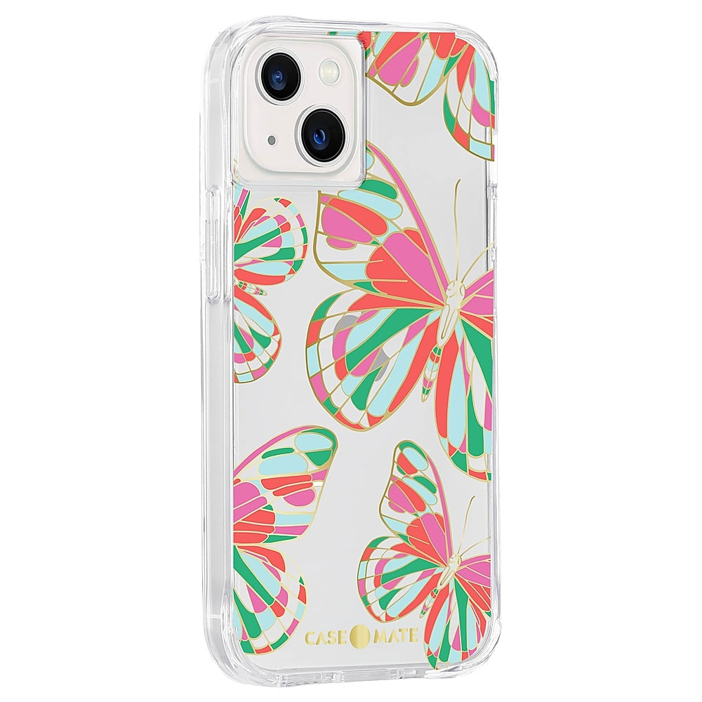 Case-Mate - Print Hardshell Case for iPhone 13 - Butterflies_1