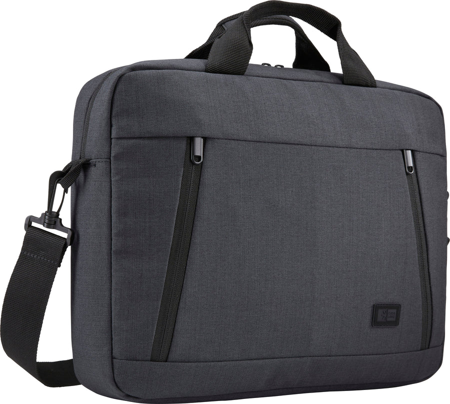 Case Logic - Ashton 14” Laptop Attaché Briefcase with Padded Interior, Zippered Pocket for Accessories, Shoulder Strap & Handles_0