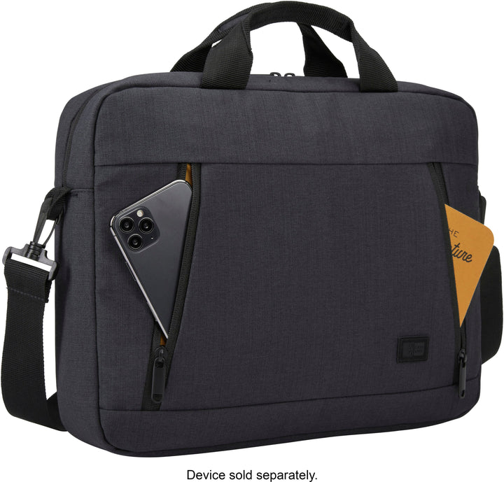 Case Logic - Ashton 14” Laptop Attaché Briefcase with Padded Interior, Zippered Pocket for Accessories, Shoulder Strap & Handles_5