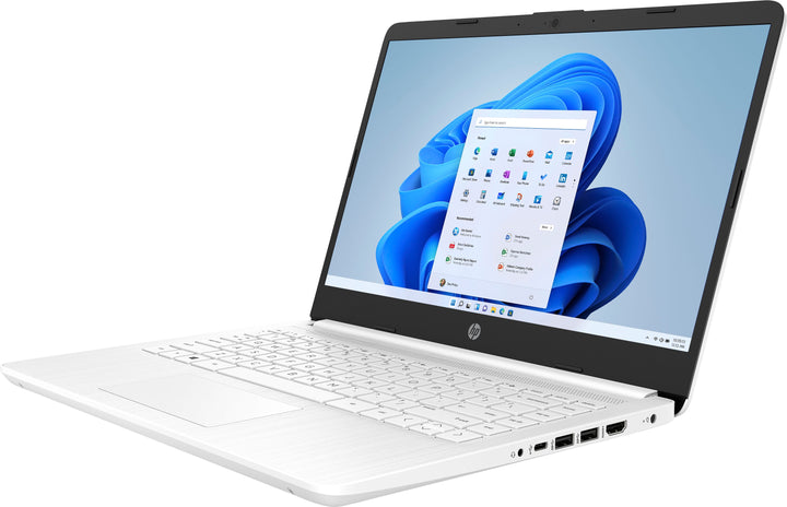 HP - 14" Laptop - Intel Celeron - 4GB Memory - 64GB eMMC - Snowflake White_2