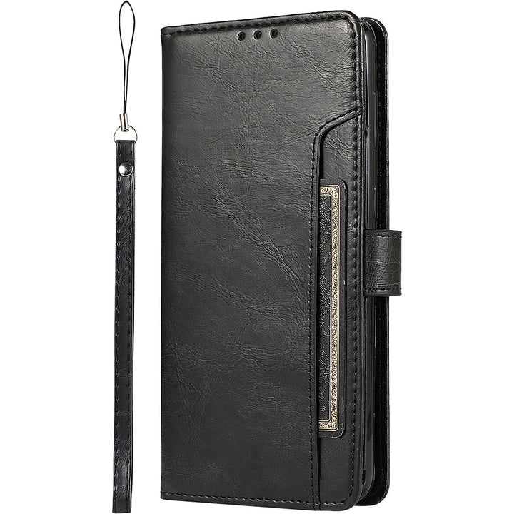 SaharaCase - Folio Wallet Case for Samsung Galaxy S22 - Black_0