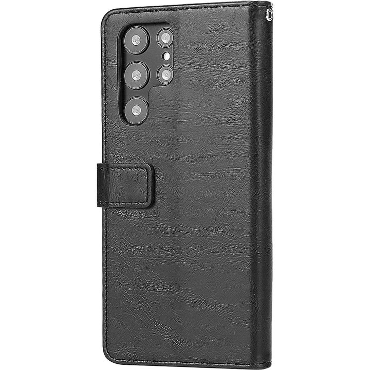 SaharaCase - Folio Wallet Case for Samsung Galaxy S22 Ultra - Black_4