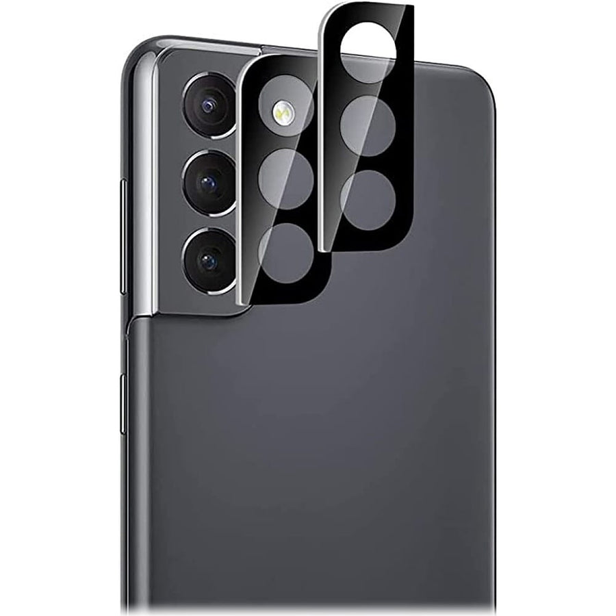 SaharaCase - ZeroDamage Camera Lens Protector for Samsung Galaxy S22+ (2-Pack) - Black_0
